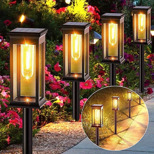 ☀️ Kidsjoy Solar Pathway Lights – 6 Pack