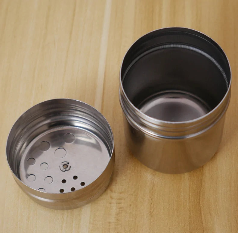 Stainless Steel Salt And Pepper Shakers