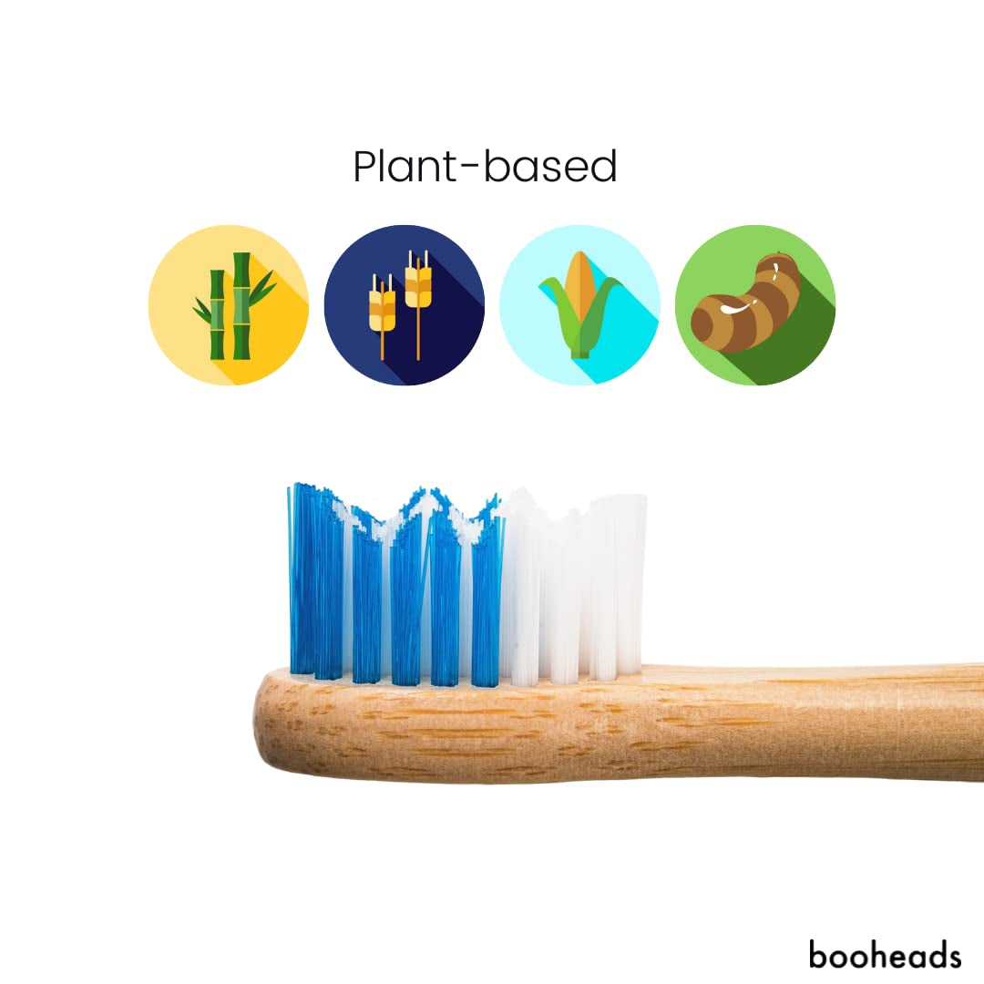 booheads Bamboo Electric Toothbrush Heads — Sonicare Compatible