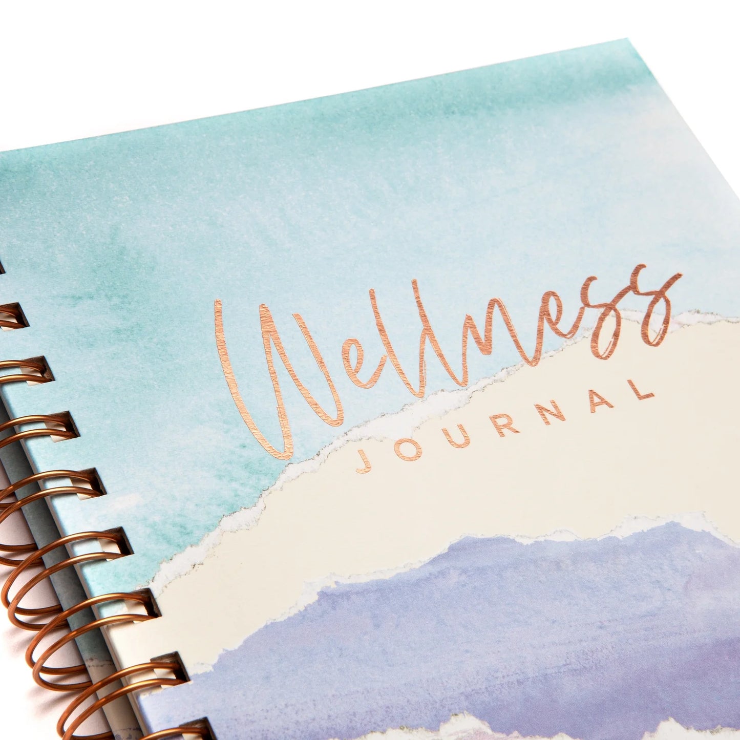 Mintgreen 6" x 8" Wellness Spiral Journal – 200 Pages