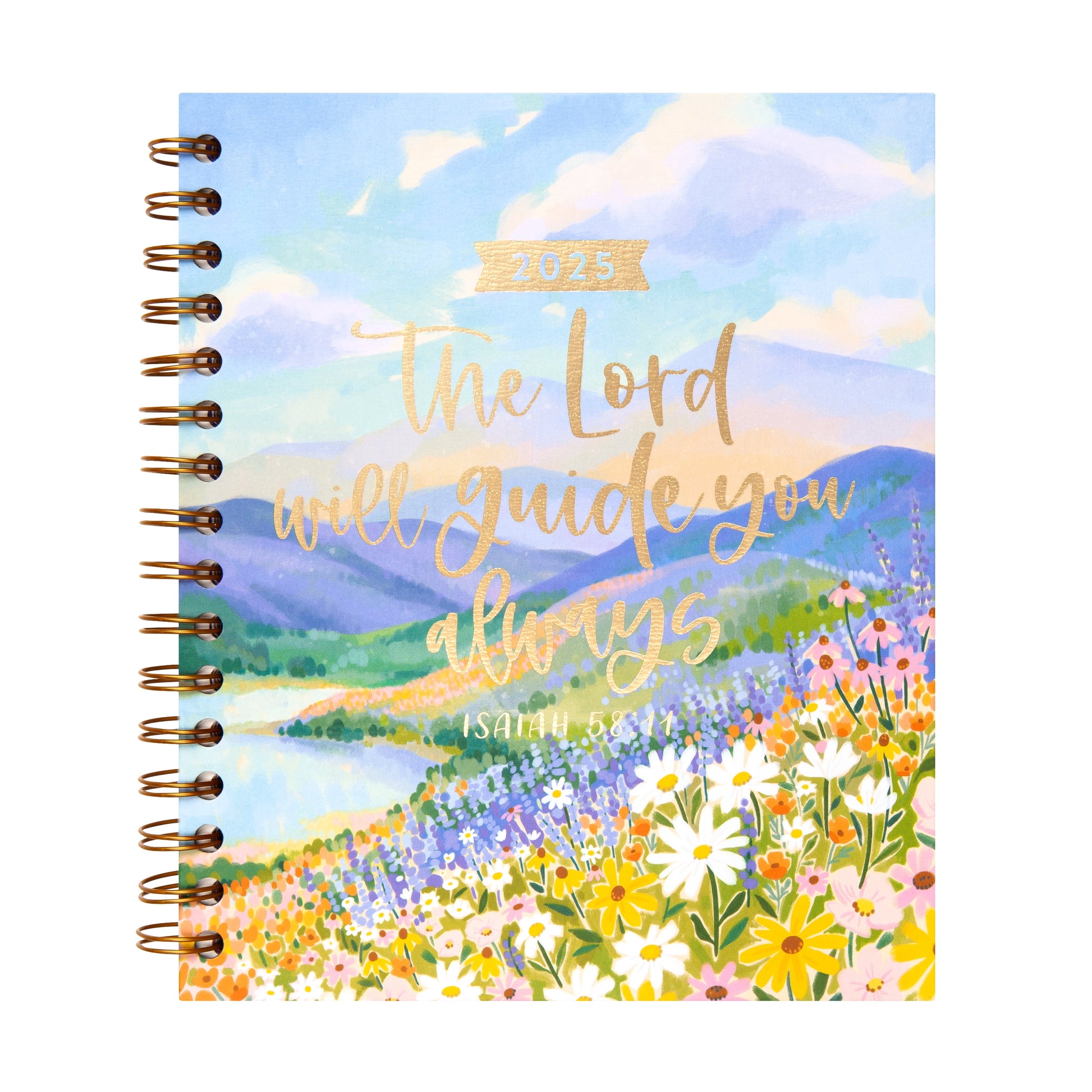 Mintgreen 2025 Daily/Weekly/Monthly Planner – 7.25" x 8.75"