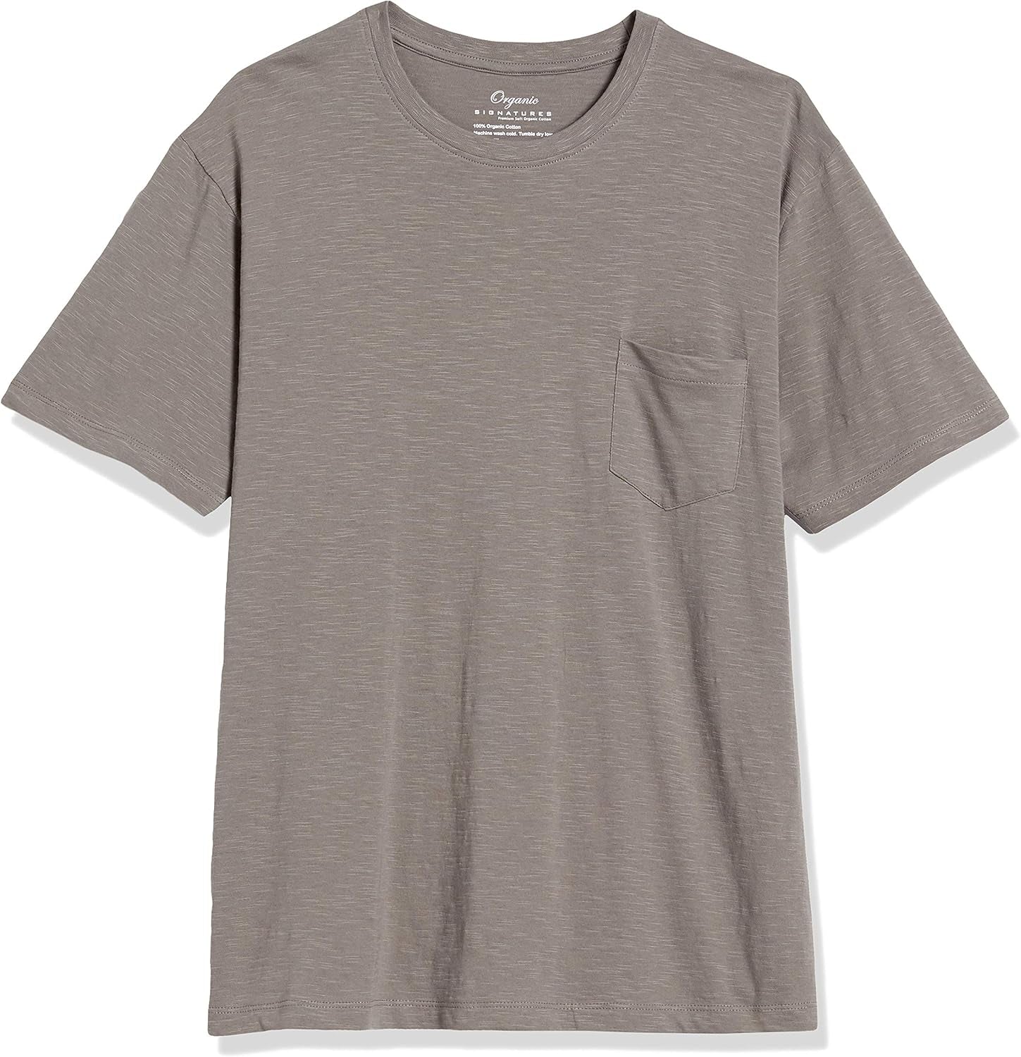 Supreme Soft Organic Cotton Pocket T-Shirt – Certified Sustainable, Comfortable Modern Classic Fit