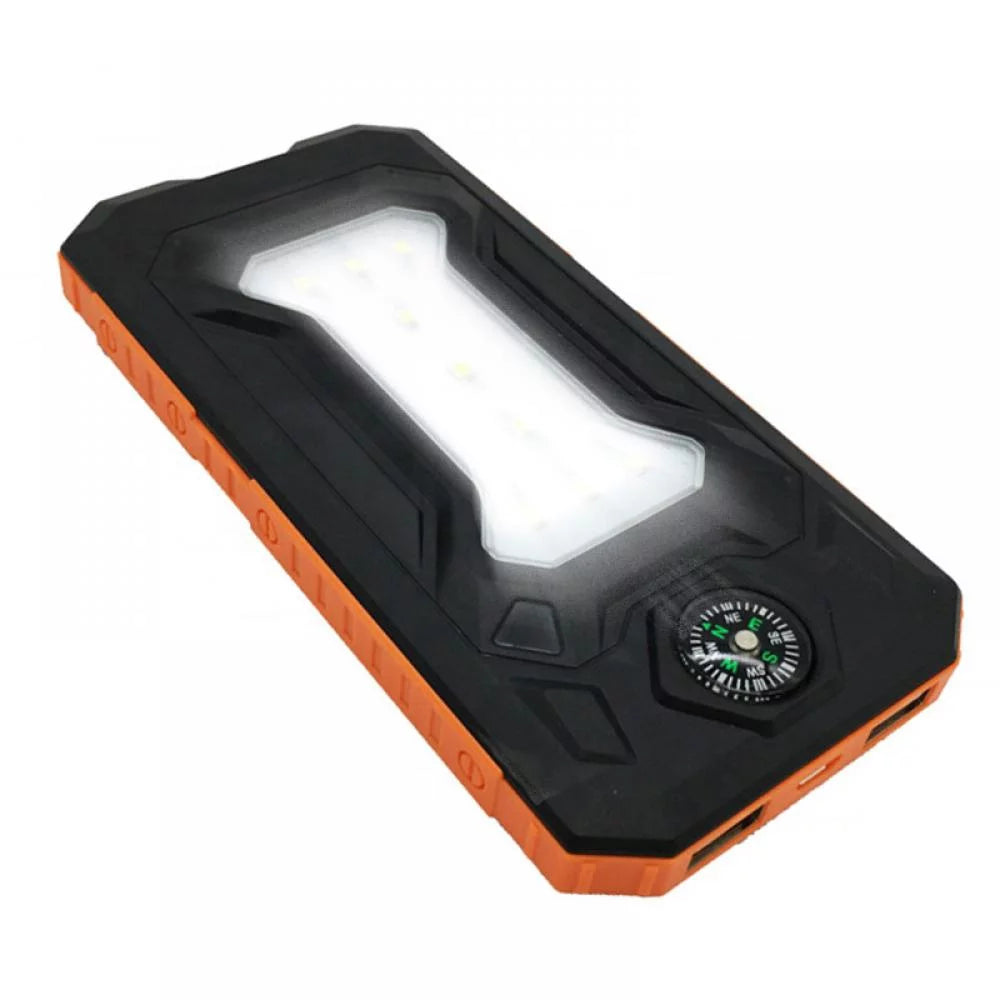 🚀 Ultra-High Capacity Waterproof Solar Power Bank (Up to 2,000,000mAh)