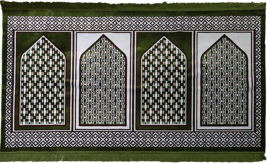 Turkish Islamic Prayer Rug - Multi Person 
