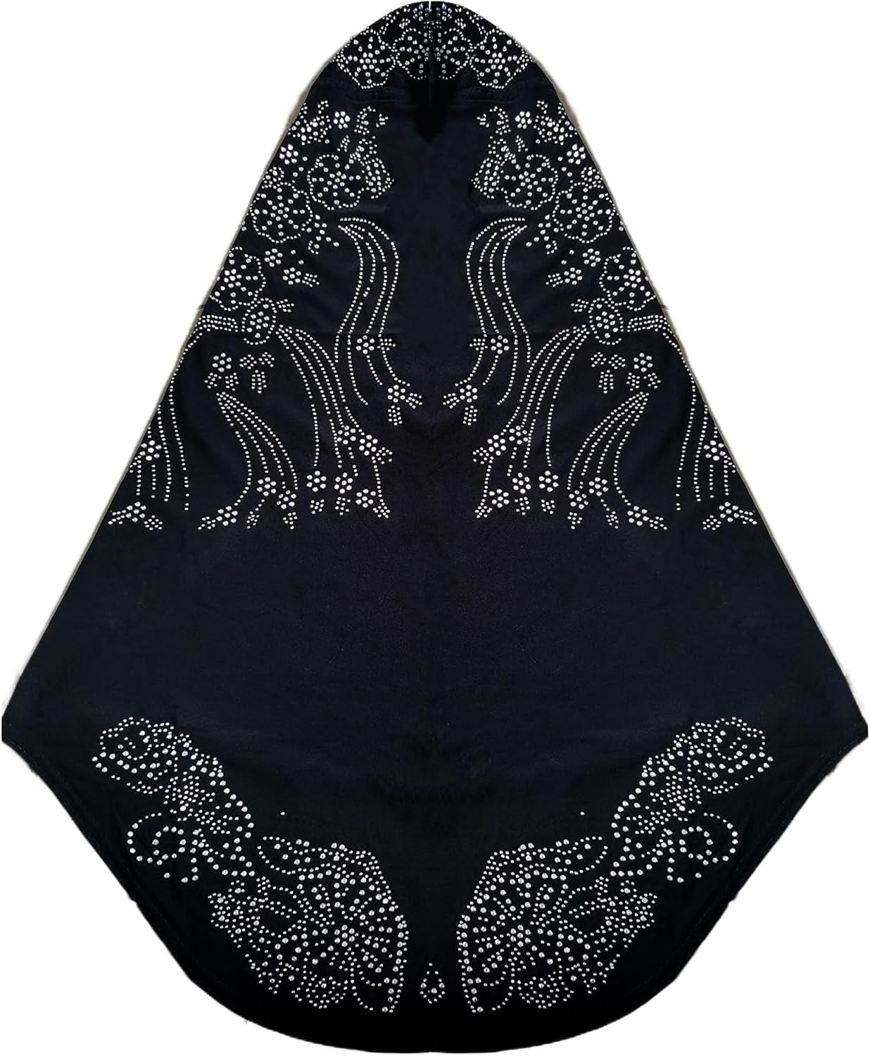 Girls’ Floral Hijab Scarf – Soft, Stylish & Versatile