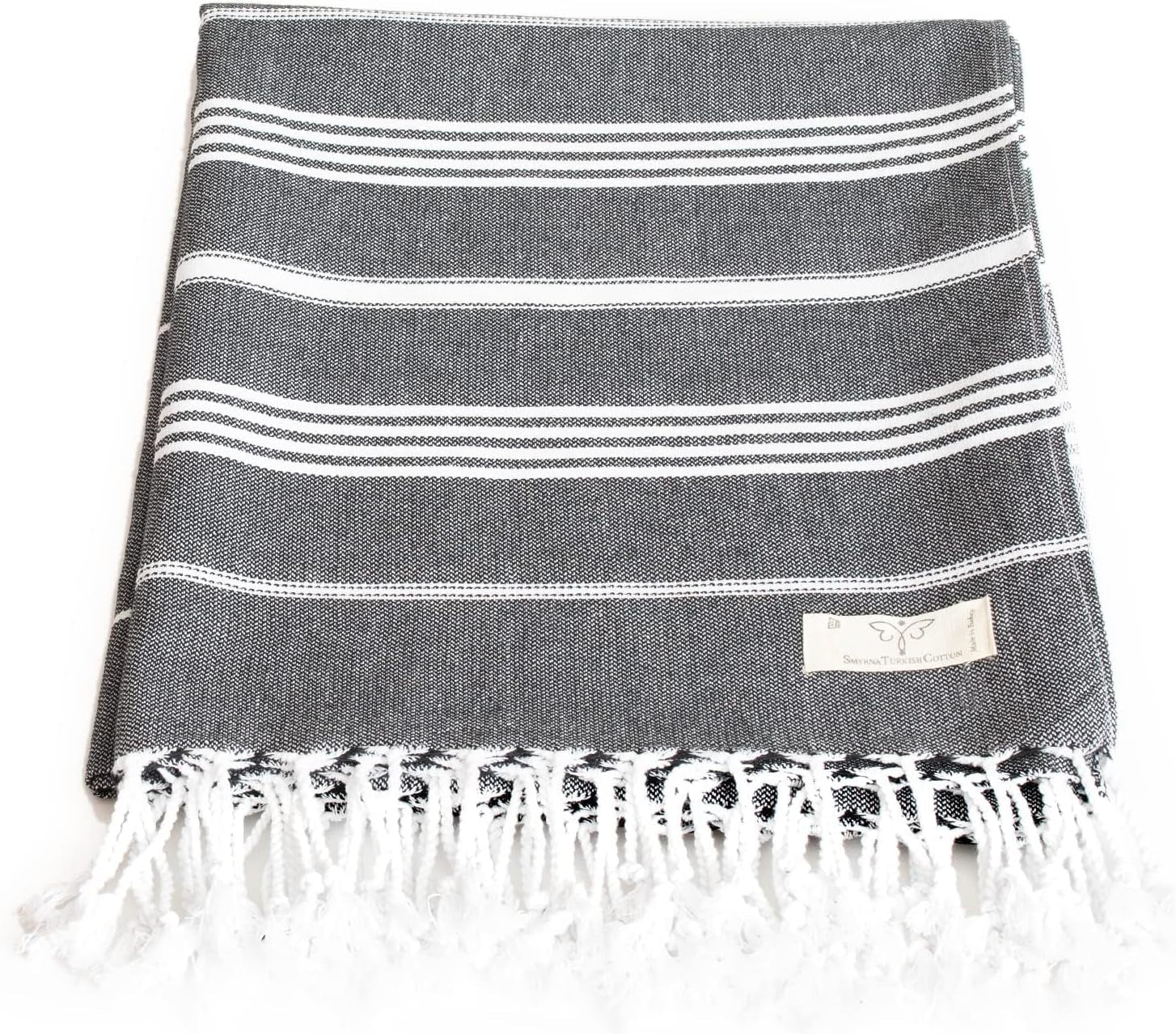 Smyrna Turkish Cotton Beach Blanket — Sustainable, Sand-Free & Stylish