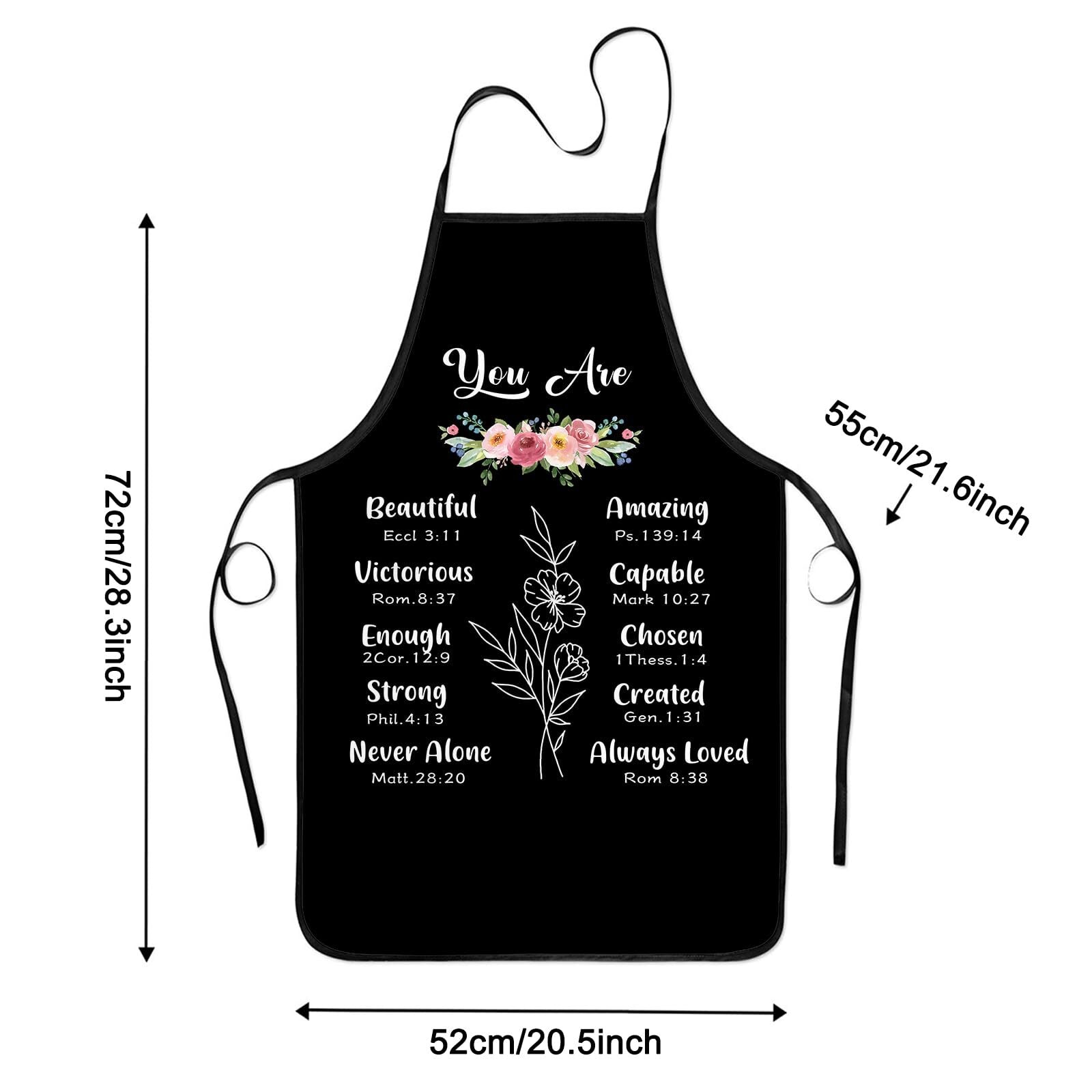 Inspirational Christian Apron – Perfect Gift for Faith-Filled Loved Ones