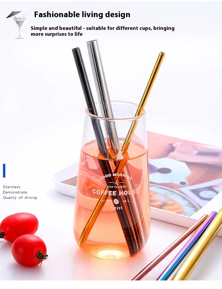 Portable Stainless Steel Straw