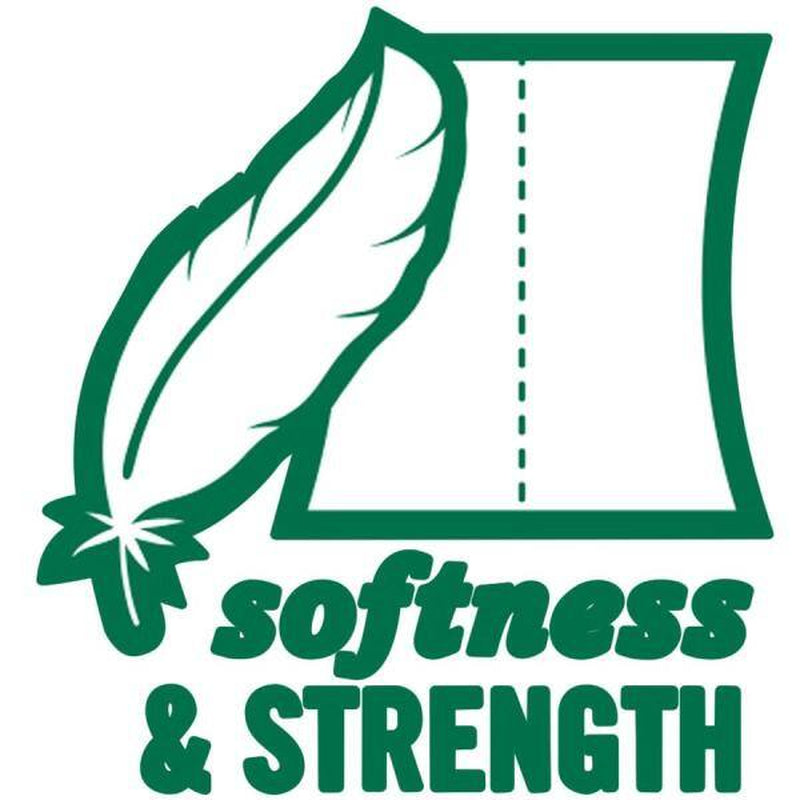Soft Hypoallergenic Bath Tissue – 12 Rolls (300 Sheets per Roll)