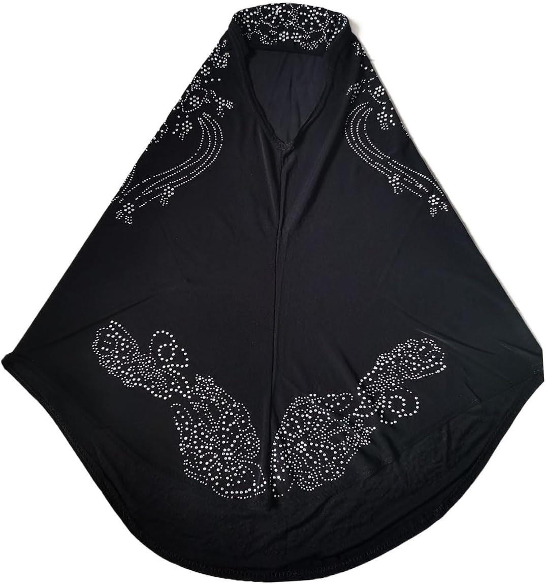 Girls’ Floral Hijab Scarf – Soft, Stylish & Versatile