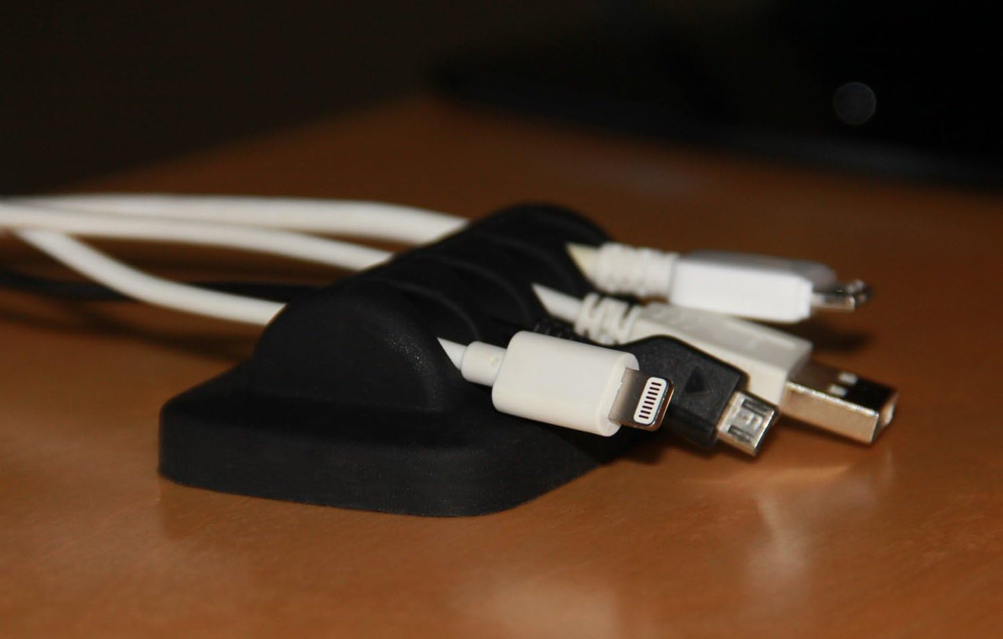 ENVISIONED Cable Organizer – Keep Your Desk Tidy and Cables Within Reach