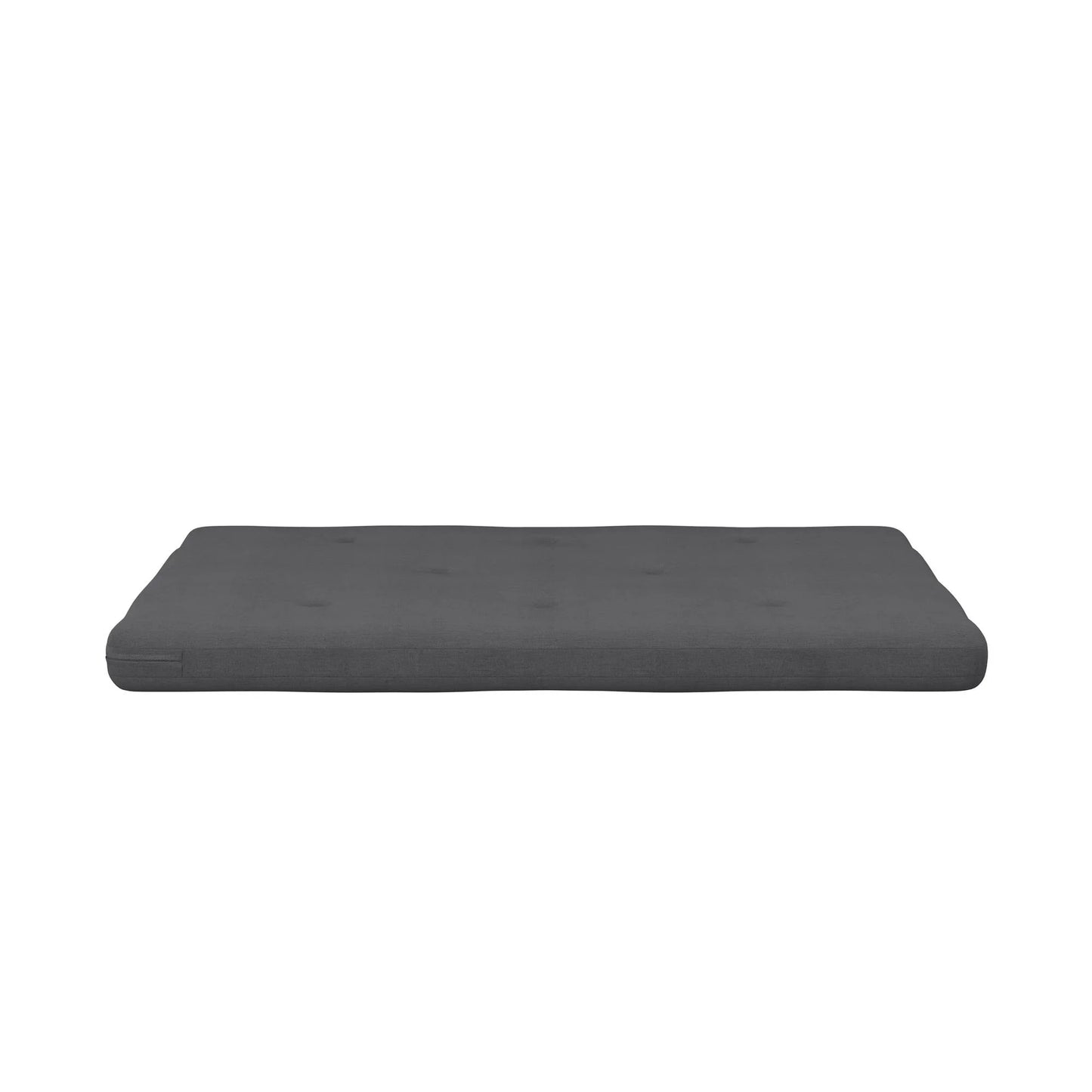 Caddie 6-Inch Futon Mattress – Full Size, Gray Linen