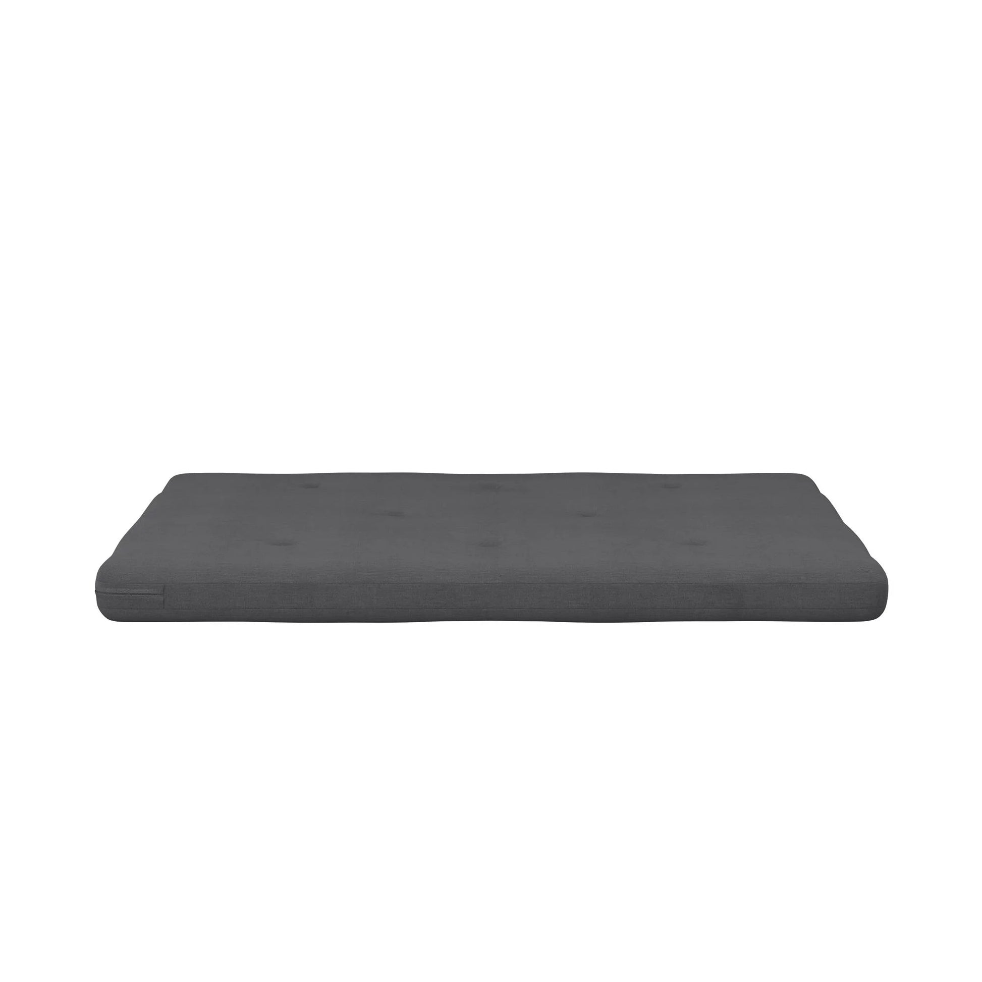 Caddie 6-Inch Futon Mattress – Full Size, Gray Linen