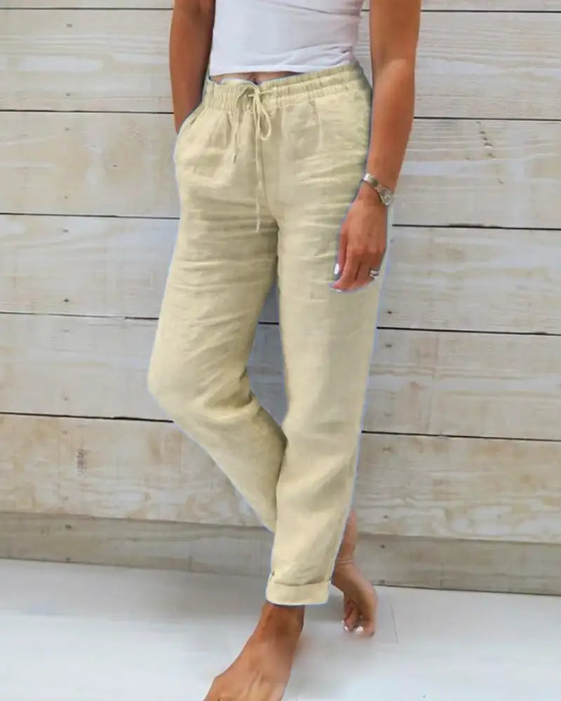 Linen Pants For Woman