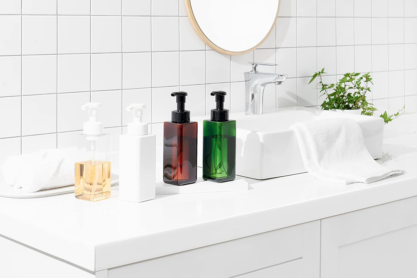 ♻️ OBED Foaming Hand Soap Dispenser – 2 Pack (17oz / 500ml)