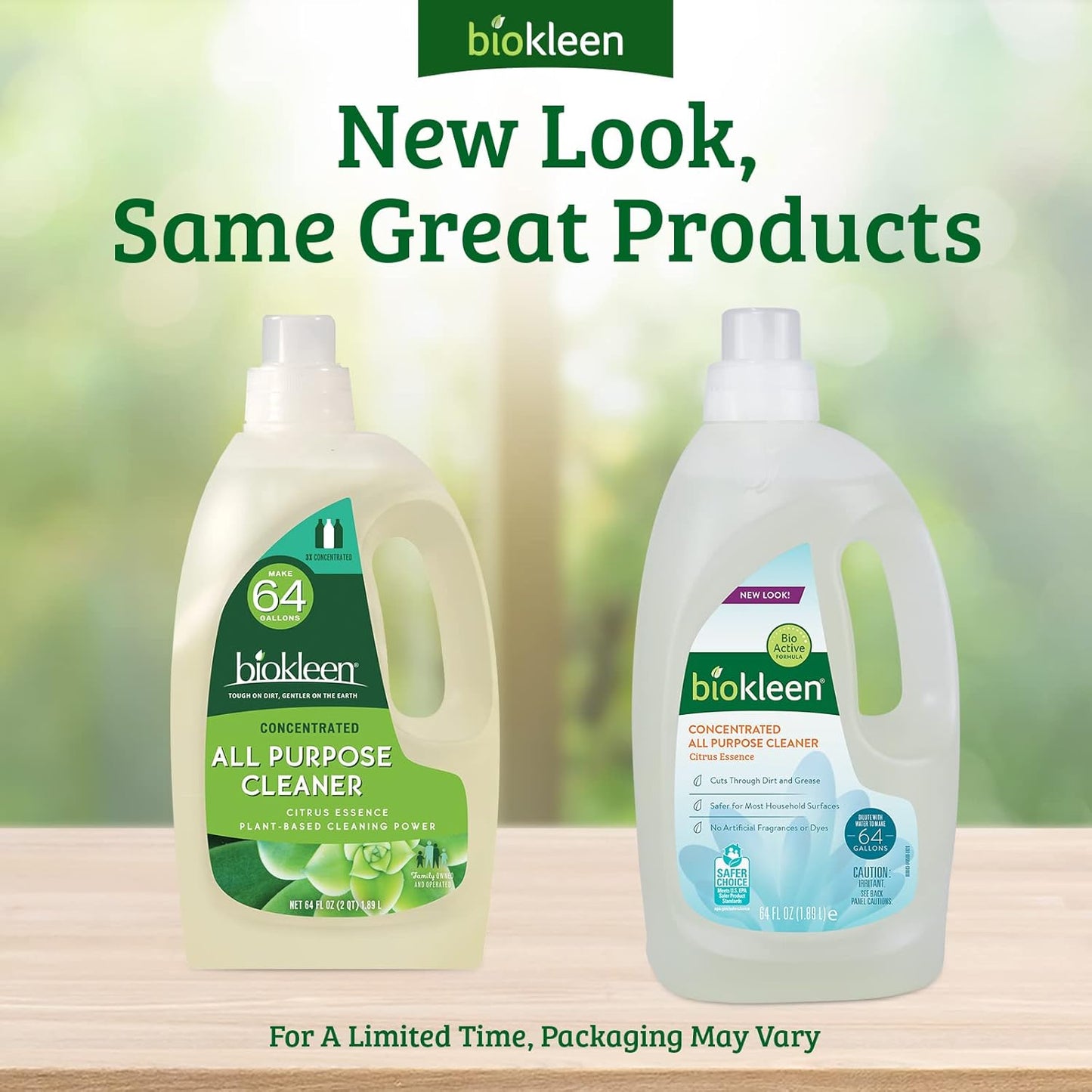 Biokleen Plant-Based Concentrated All Purpose Cleaner