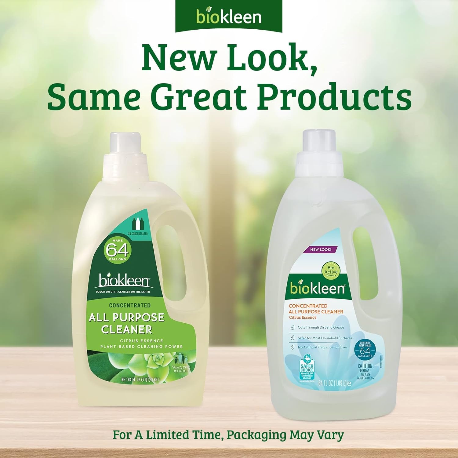 Biokleen Plant-Based Concentrated All Purpose Cleaner