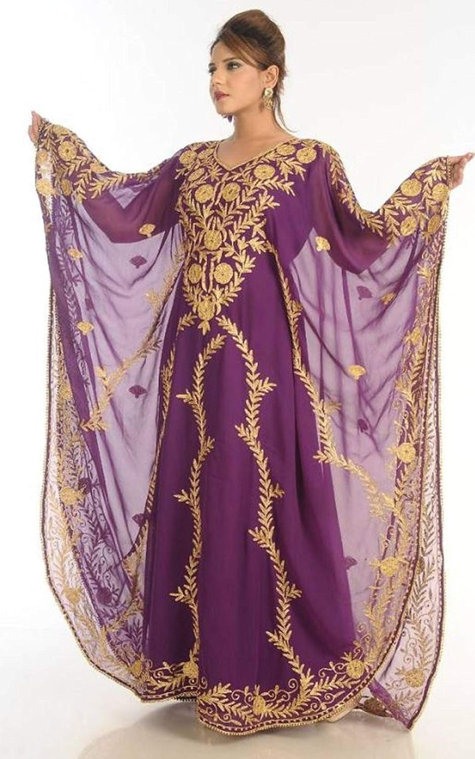 The Ultimate WUBU Kaftan Maxi Dress – Elegance, Comfort & Style in One Stunning Look