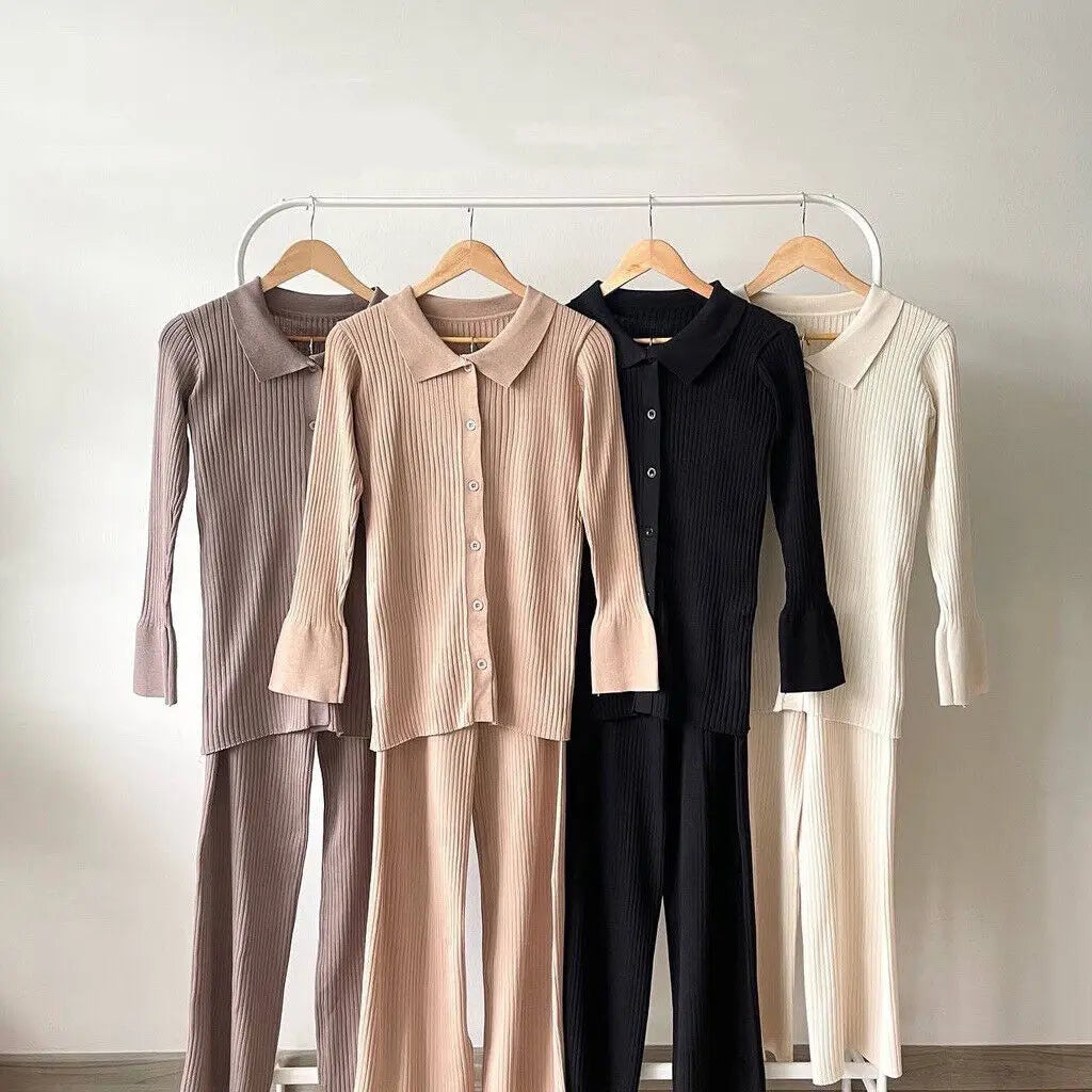 Winter Grace Knit Abaya Set