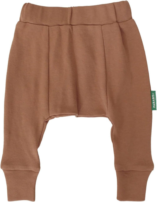 Organic Cotton Harem Pants for Cloth Diapered Babies – Comfortable, Stretchy & Stylish Diaper-Friendly Pants