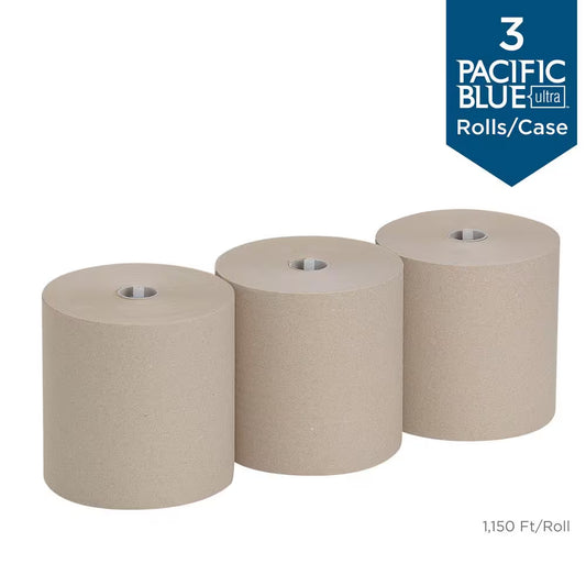 Pacific Blue Ultra™ Roll Paper Towels – 3-Pack