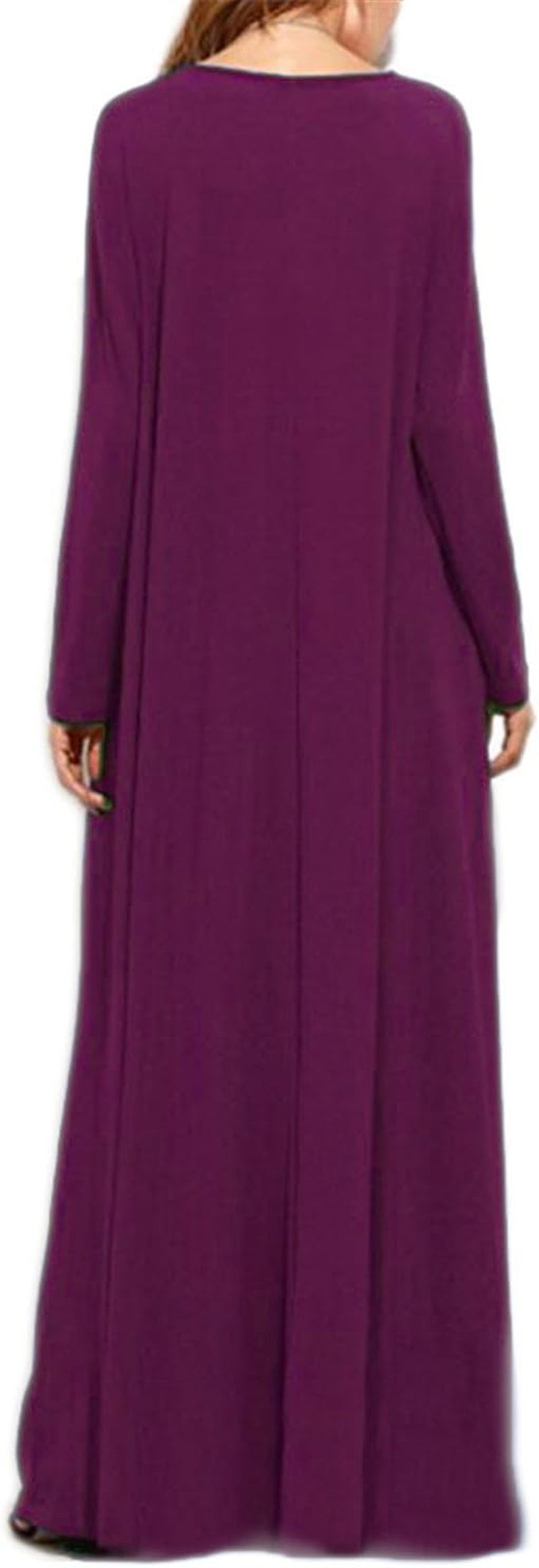 Women’s Long Sleeve Maxi Dress – Casual, Stylish & Comfortable