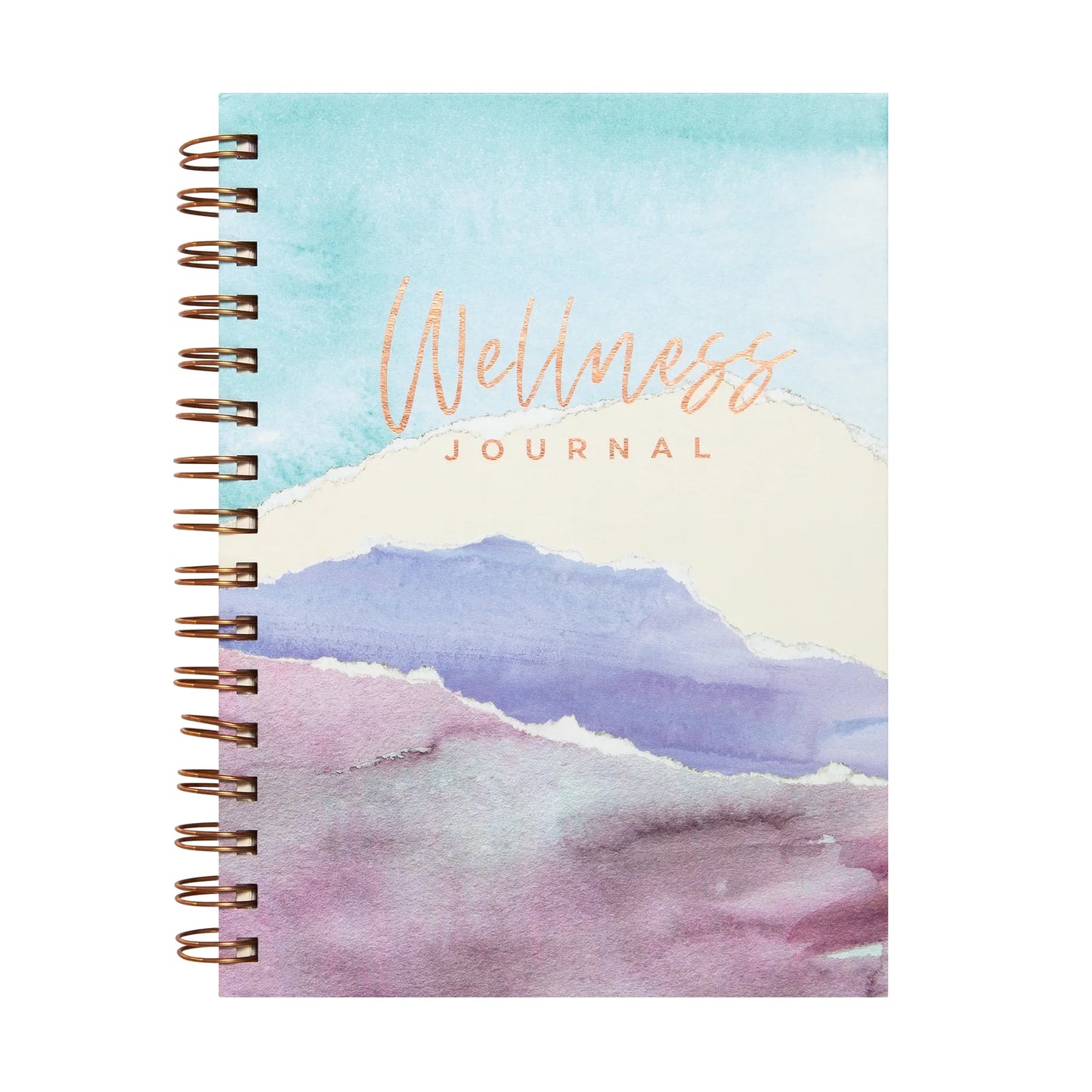 Mintgreen 6" x 8" Wellness Spiral Journal – 200 Pages