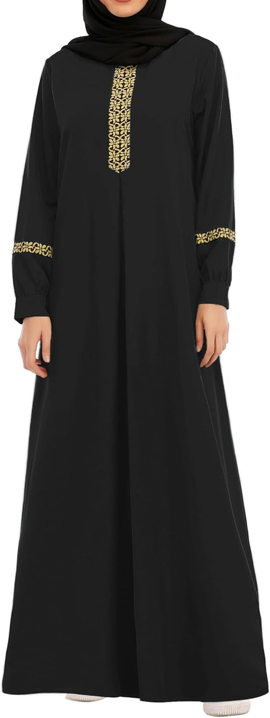 Eterna Bloom Kaftan Abaya Set