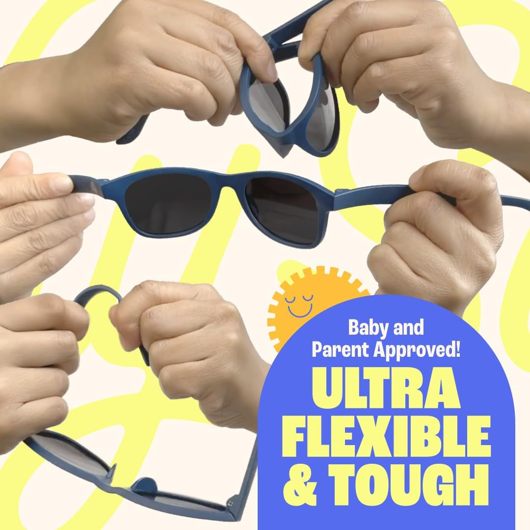 Polarized Toddler Sunglasses Boys & Girls - Unbreakable, for Kids - UV Protection