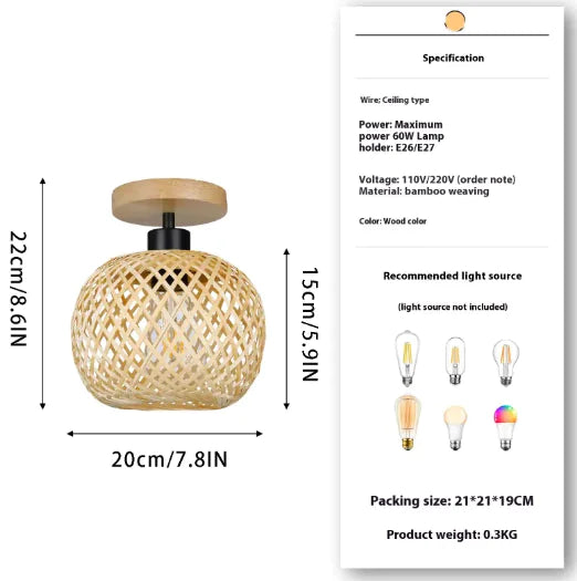 Bamboo Glow Lamp