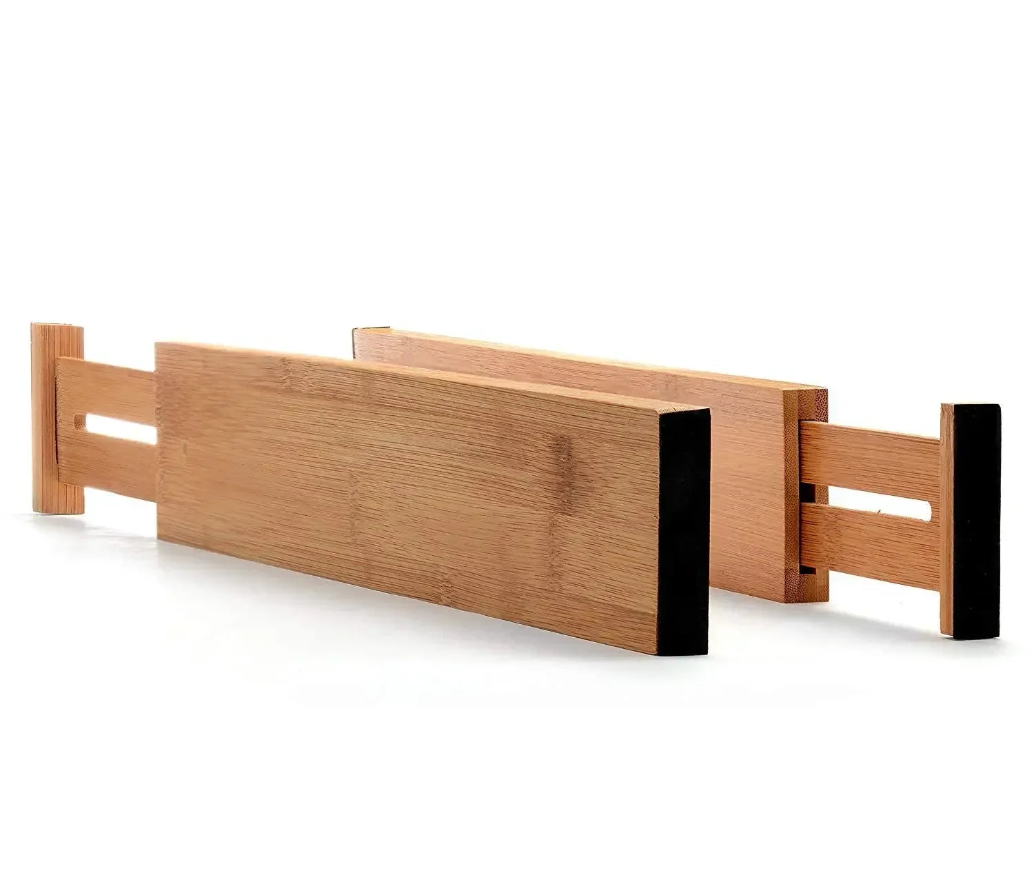 Bamboo Expandable Strip Bamboo Drawer Partition Expandable Drawer Partition Convenient Bamboo Divider Drawer Organization
