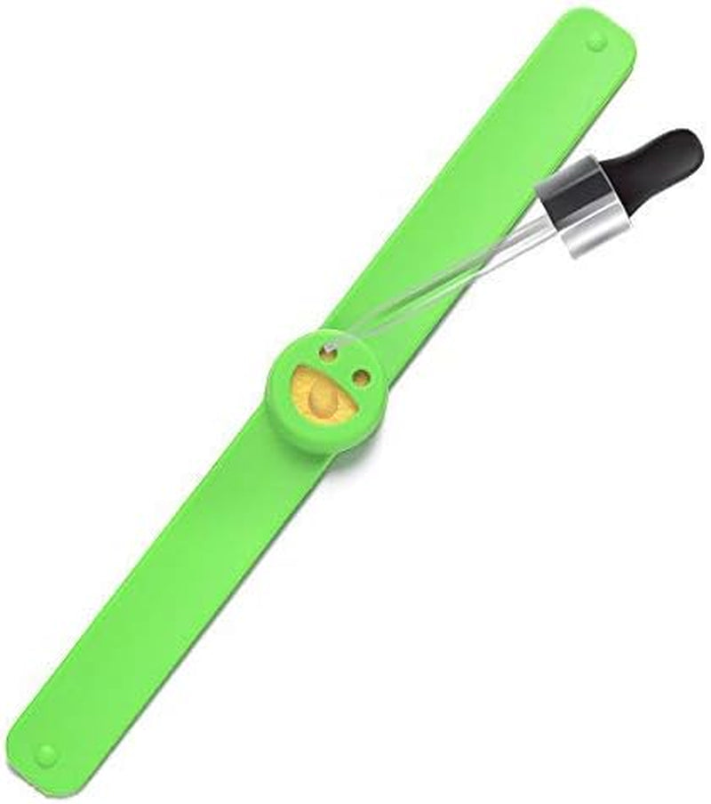 Kids Essential Oil Diffuser Bracelets Kit – 4 Pack Aromatherapy Silicone Wristbands with 20 Refill Pads – Adjustable, Washable, Cartoon Design for Kids, Teens & Adults
