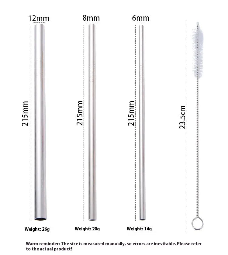 Portable Stainless Steel Straw