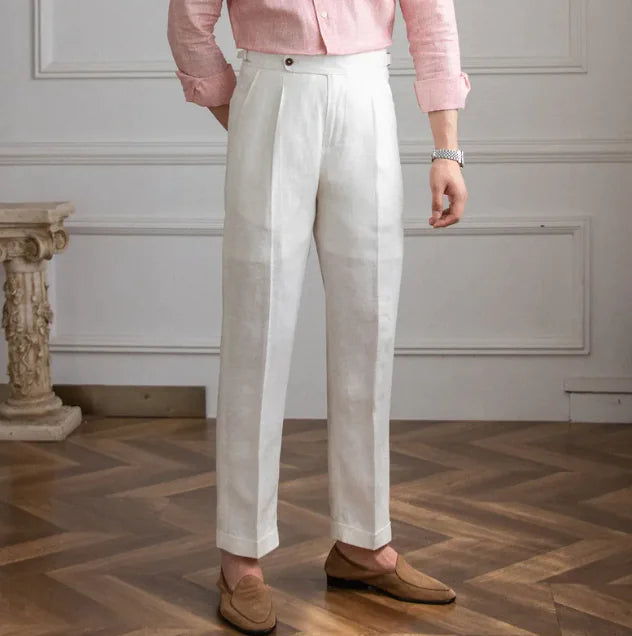 Men's Linen Casual Trousers