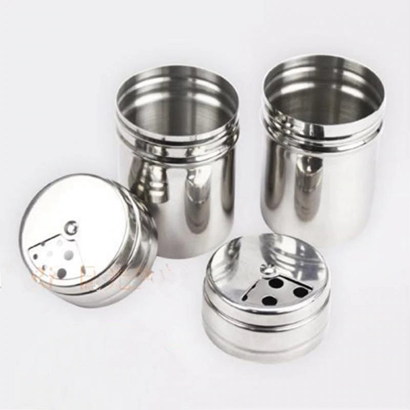 Stainless Steel Salt And Pepper Shakers