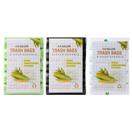 Biodegradable Trash Bags - Thick Household Supply