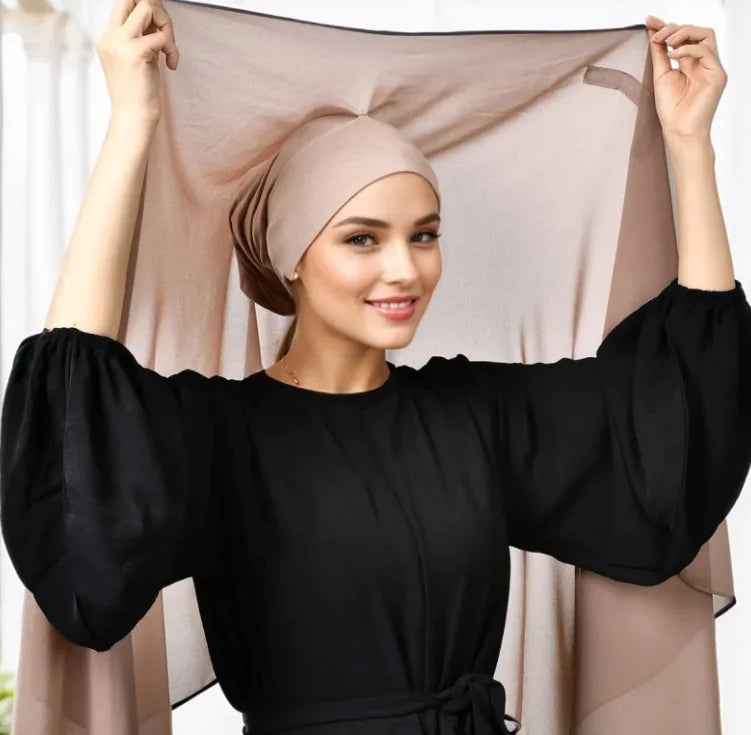 Lazy Chiffon Convenient Headscarf