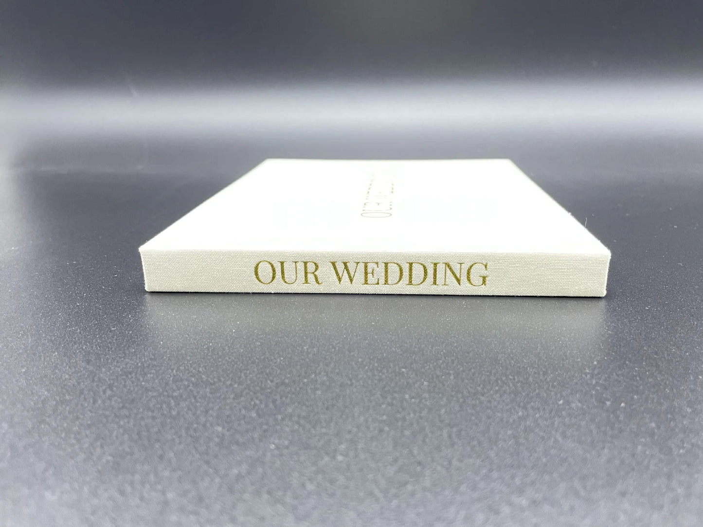 Linen Wedding Card