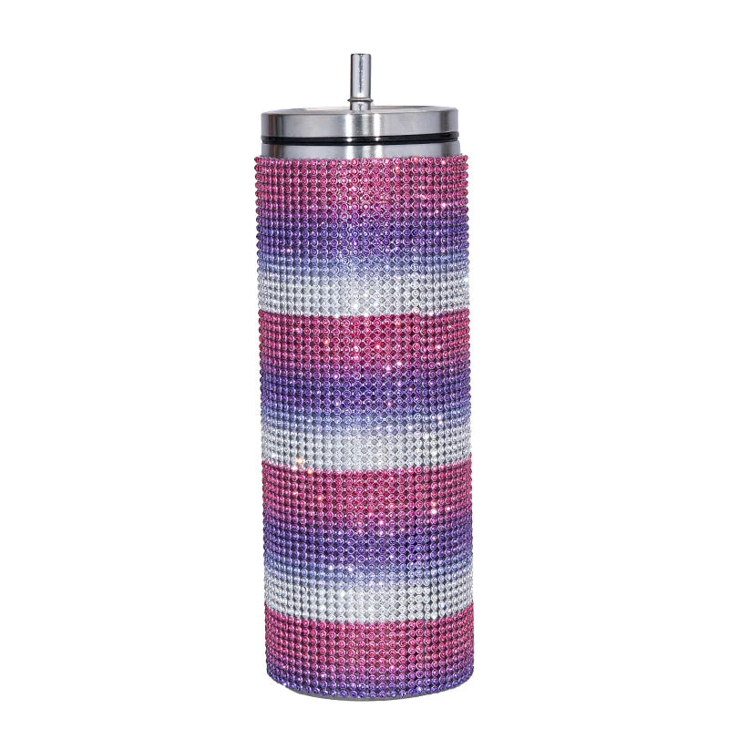 Stainless Steel Insulated Tumbler with Straw