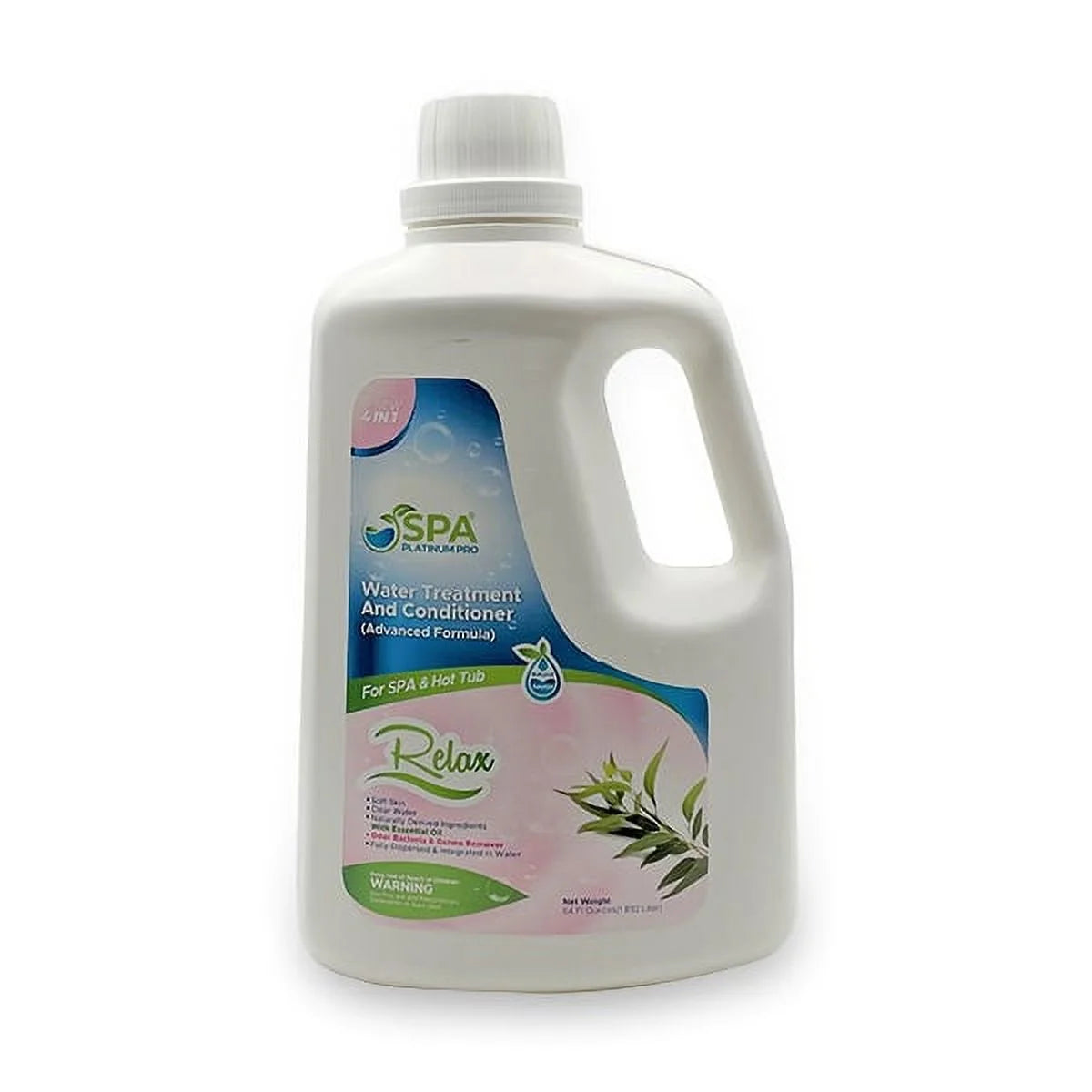 4-in-1 Water Treatment & Conditioner for Spas, Hot Tubs & Pools | 128 fl oz