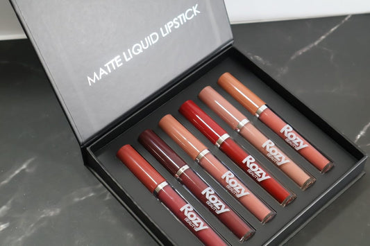 6-Piece Matte Liquid Lipstick Set – Halal, Vegan & Cruelty-Free