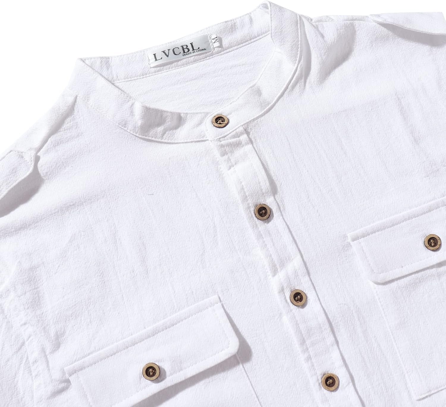 Men’s Fashion Linen Long Sleeve Shirt