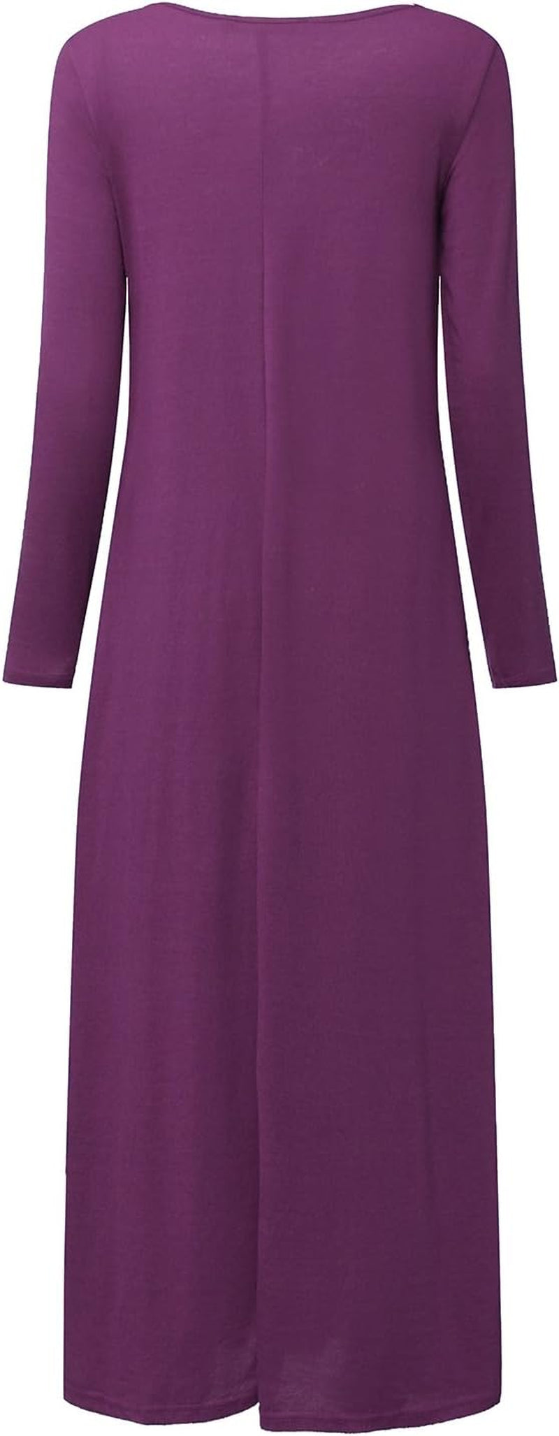 Women’s Long Sleeve Maxi Dress – Casual, Stylish & Comfortable