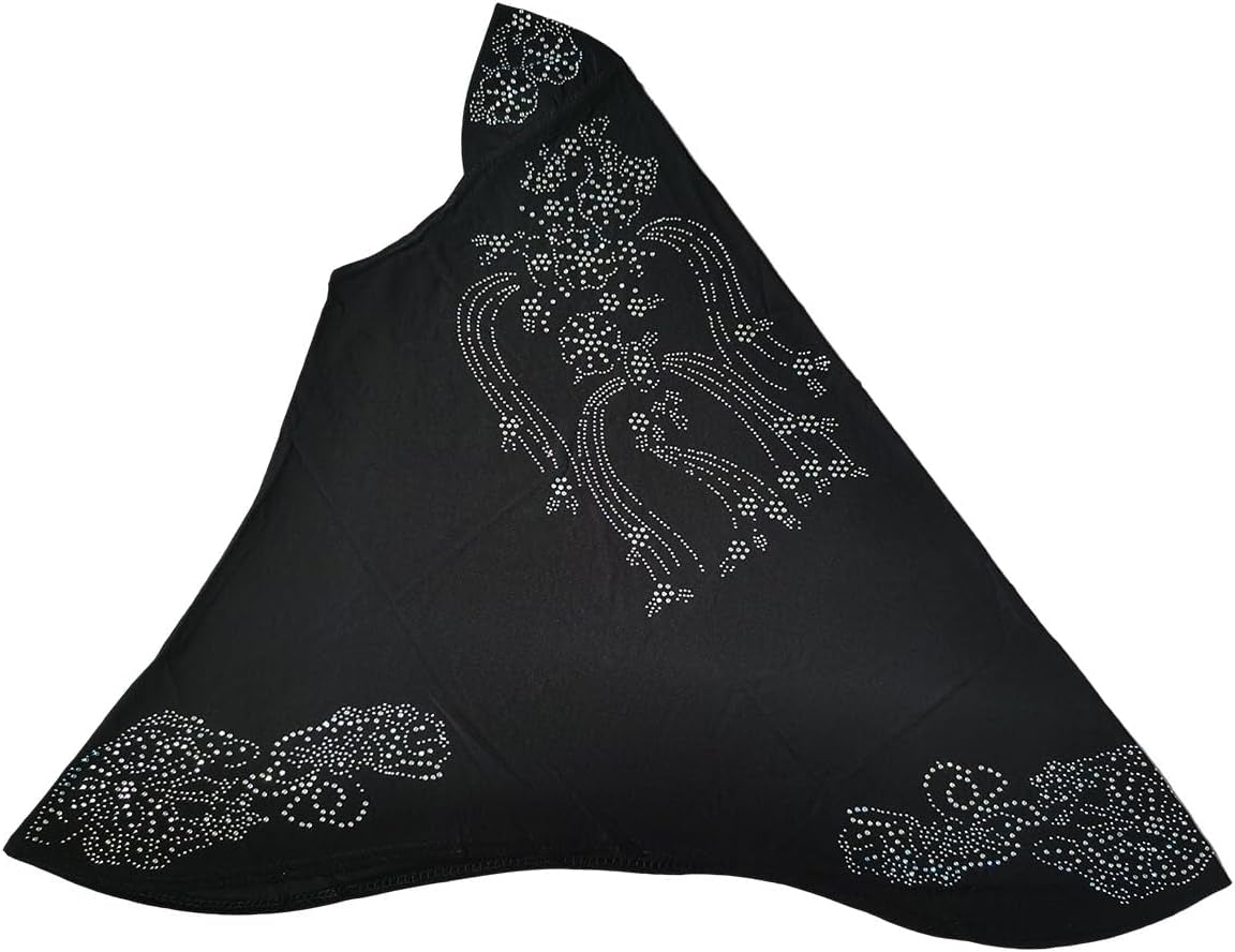 Girls’ Floral Hijab Scarf – Soft, Stylish & Versatile