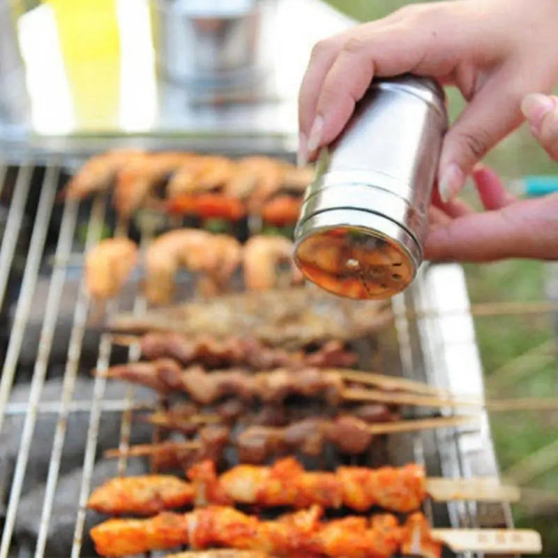 Stainless Steel Salt And Pepper Shakers