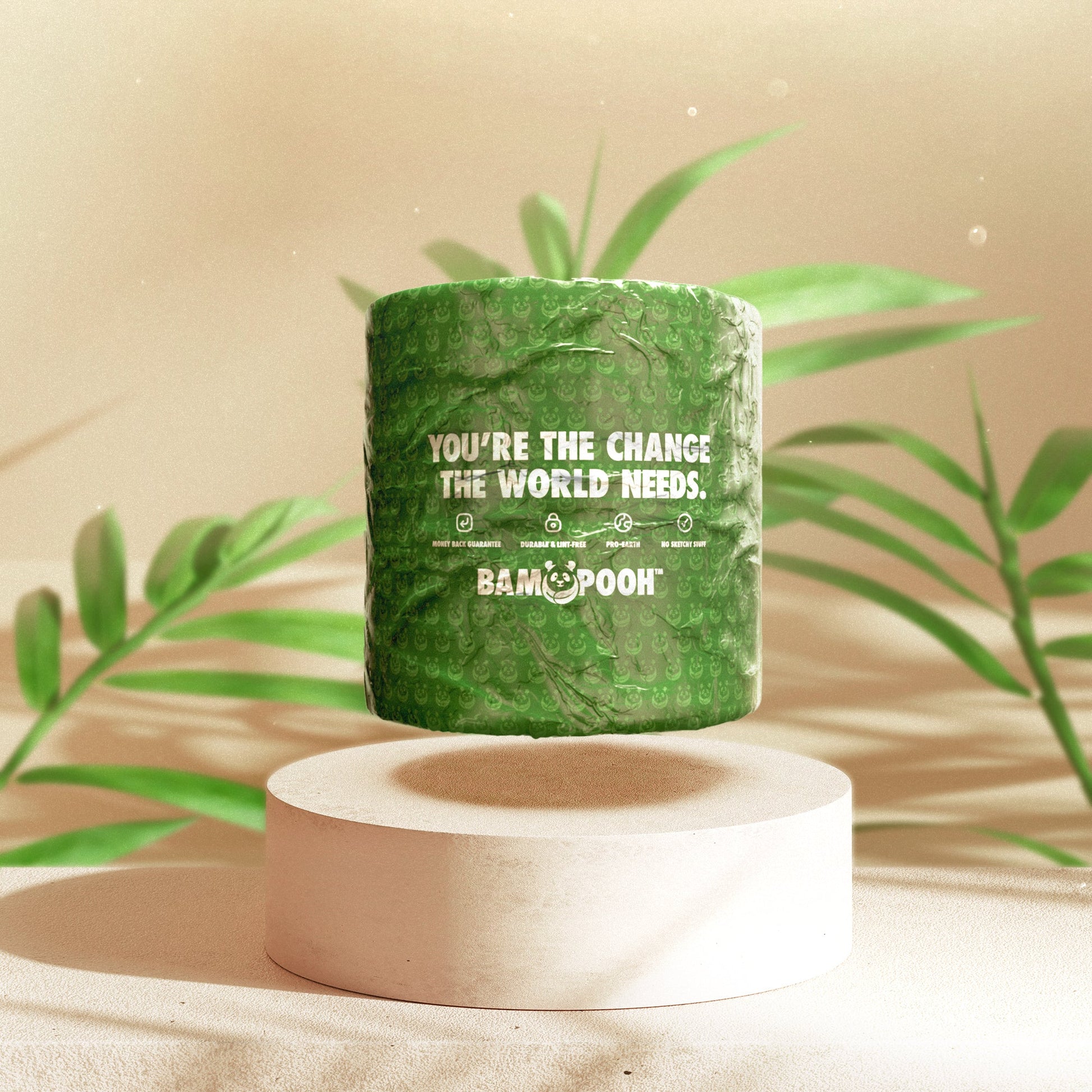 Bampooh 3-Ply Bamboo Toilet Paper — Soft, Strong & Sustainable