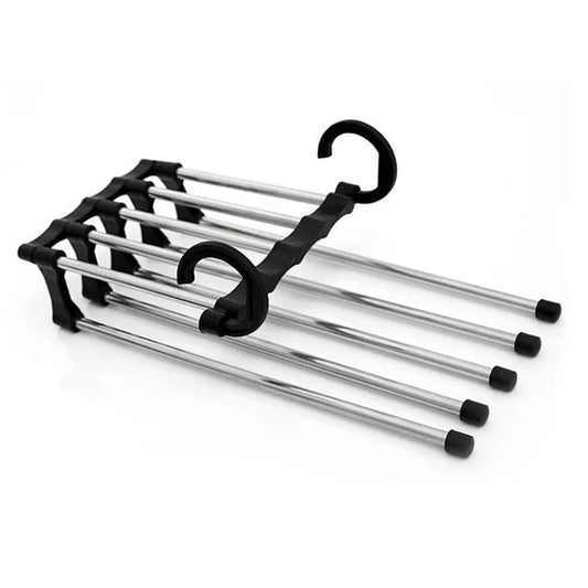 5 Tier Portable Stainless Steel Pants Hanger