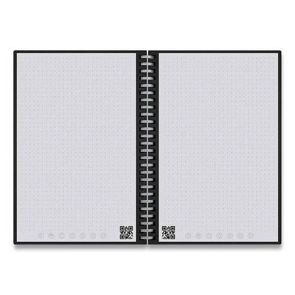 Rocketbook Wave Smart Reusable Notebook — Dot-Grid, 80 Pages, 8.5" x 9.5", Blue