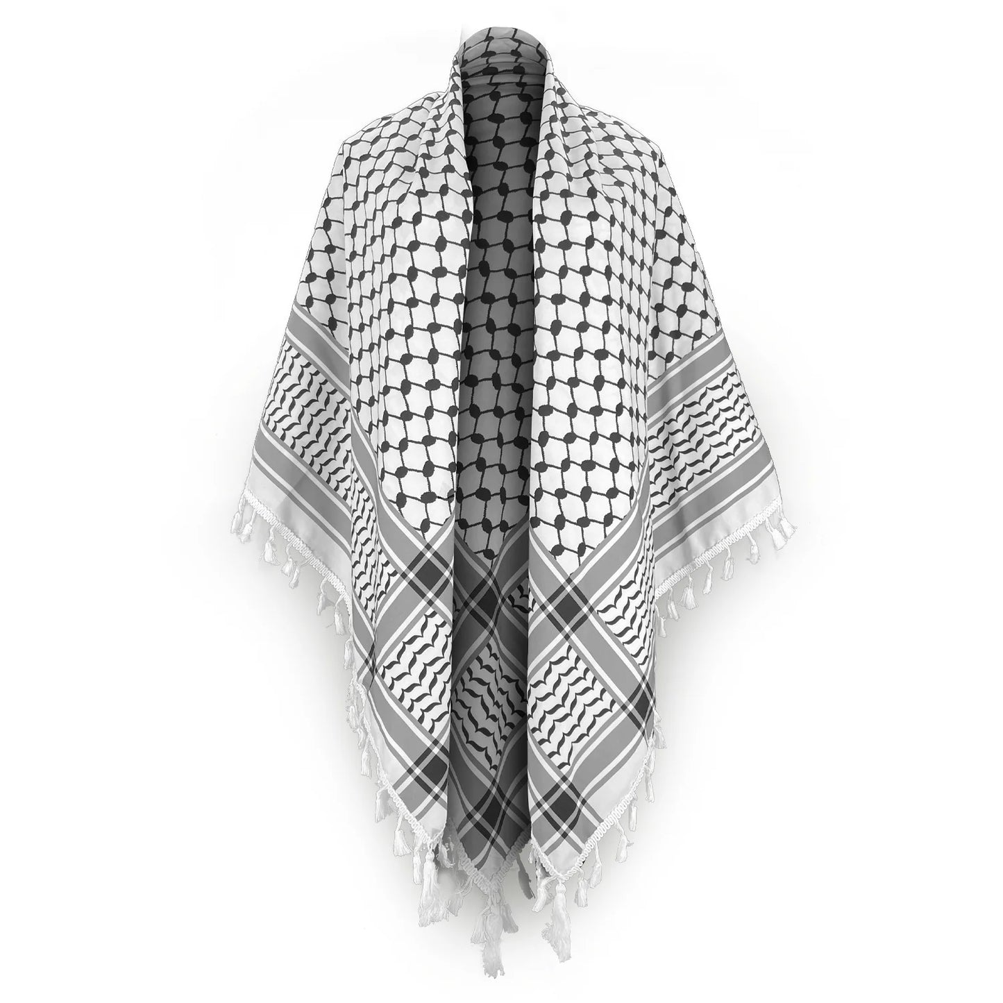 Women's Soft Cotton Scarf with Gold Sparkle – Lightweight Hijab, Shawl, Headwrap for All Occasions