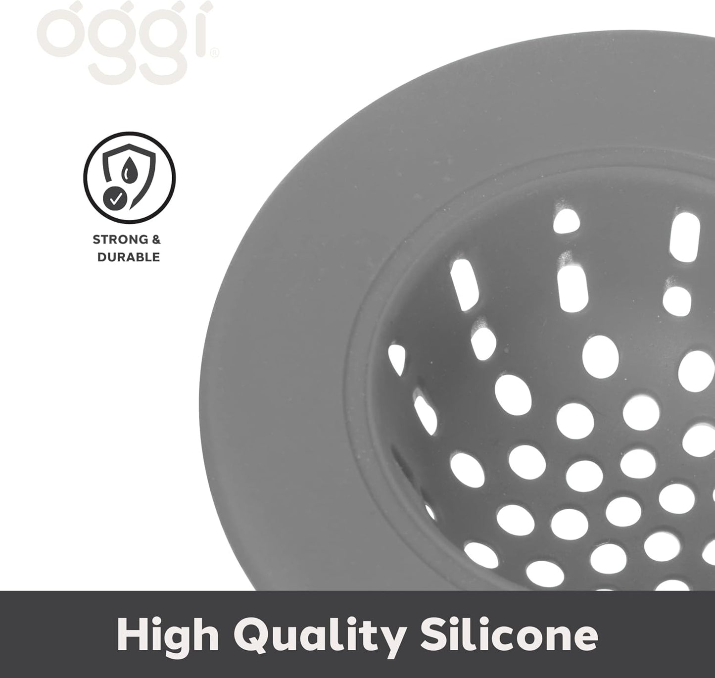 🌀 OGGI Silicone Sink Strainer – Keep Your Drains Clear in Style!